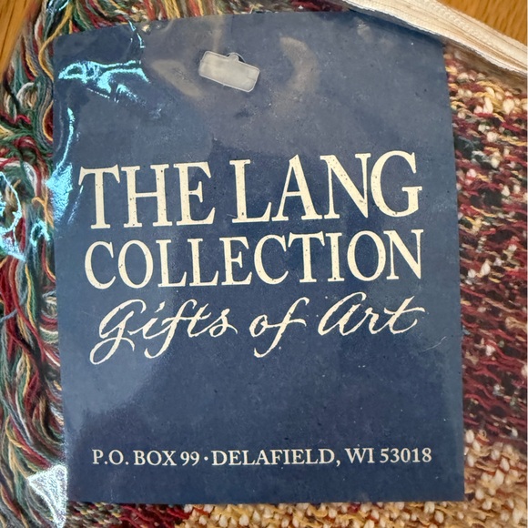 NWT Lang Collection Mohawk Holiday Snowman Family Cotton Throw - Picture 5 of 7